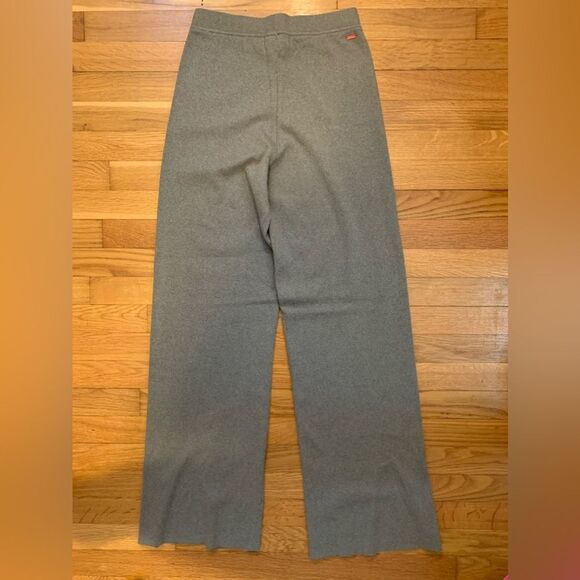 Philanthropy small ribbed stretch pants lounge green long tall - Picture 4 of 6